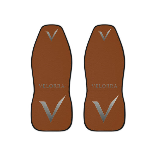 Velorra Car Seat Covers - Cognac Brown